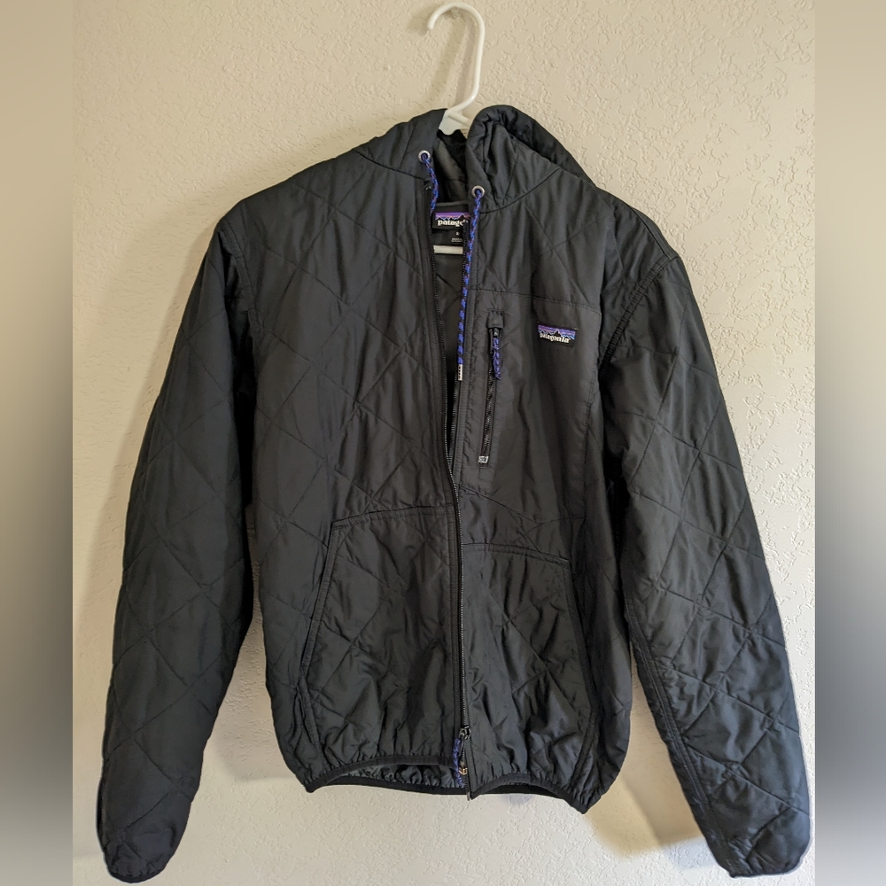 Patagonia Bomber Jacket Diamond Quilted Men's Size Small